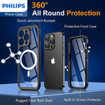 Load image into Gallery viewer, Philips IP68 iPhone Lifeproof Waterproof Dustproof Dropproof case with Magsafe