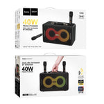 Load image into Gallery viewer, Hoco HA8 Ave Wireless Dual-Mic Outdoor BT Speaker