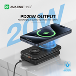 Load image into Gallery viewer, AMAZINGTHING 8000mAh MAGSAFE POWER STATION WITH STAND