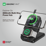 Load image into Gallery viewer, AMAZINGTHING 8000mAh MAGSAFE POWER STATION WITH STAND