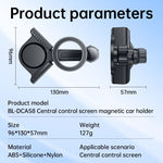 Load image into Gallery viewer, Blacktech Magsafe Magnetic Corner Screen Adjustable Car Stand for Tesla X Y 3