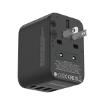 Load image into Gallery viewer, Momax 1-World 17W 3-port AC Travel Adapter