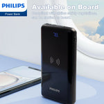 Load image into Gallery viewer, Philips Wireless 10,000mAh Power Bank (DLP9520C)