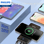Load image into Gallery viewer, Philips Wireless 10,000mAh Power Bank (DLP9520C)