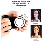 Load image into Gallery viewer, Bluetooth Magnetic Magsafe Camera Grip with Magnetic LED Ring Light Starter Kit