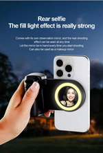 Load image into Gallery viewer, Bluetooth Magnetic Magsafe Camera Grip with Magnetic LED Ring Light Starter Kit