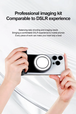 Load image into Gallery viewer, Bluetooth Magnetic Magsafe Camera Grip with Magnetic LED Ring Light Starter Kit
