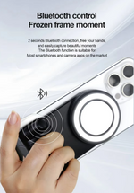 Load image into Gallery viewer, Bluetooth Magnetic Magsafe Camera Grip with Magnetic LED Ring Light Starter Kit