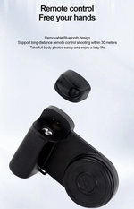 Load image into Gallery viewer, Bluetooth Magnetic Magsafe Camera Grip with Magnetic LED Ring Light Starter Kit