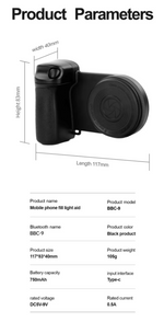 Load image into Gallery viewer, Bluetooth Magnetic Magsafe Camera Grip with Magnetic LED Ring Light Starter Kit