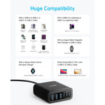 Load image into Gallery viewer, Anker 112W Super Fast 6 Ports USB-A X 3 & USB-C X3 Charger A2154T11