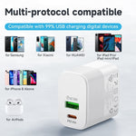 Load image into Gallery viewer, Hoco NU1 1C1A PD20W QC3.0 Power Adapter