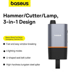 Load image into Gallery viewer, Baseus Sharp Tool Series Emergency Hammer Pro