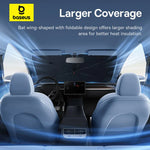 Load image into Gallery viewer, Baseus CoolRide Series Windshield Sunshade Umbrella-Cluster Black