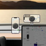 Load image into Gallery viewer, Baseus T-Space Series Folding Metal Car Mount Magnetic Phone Holder-Frost Silver
