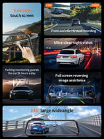 Load image into Gallery viewer, Hoco DI36 Driving Recorder Front and Rear Dual Recording