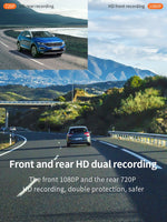 Load image into Gallery viewer, Hoco DI36 Driving Recorder Front and Rear Dual Recording
