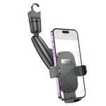 Load image into Gallery viewer, Hoco H17 Waves Rearview Mirror Car Holder - Black