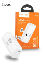 Load image into Gallery viewer, Hoco J116 5000mAh Pocket Power Bank With Lightning Connector