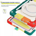 Load image into Gallery viewer, Apple iPad ReDefine Armor Shockproof Handle Ring Rotation Case Cover