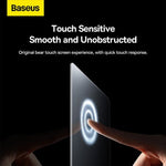 Load image into Gallery viewer, Baseus 0.3mm Full-glass Crystal Anti-fingerprint Tempered Glass Film for Tesla model 3 / Y 15-inch