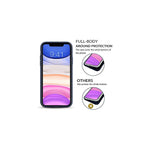 Load image into Gallery viewer, Defender Liquid Silicone & Hard Case Protection Drop Proof Tough Case with Card Holder for iPhone