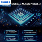 Load image into Gallery viewer, Philips Dual USB-A Port Car Charger (DLP2510)