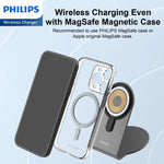 Load image into Gallery viewer, Philips 15W Wireless Charger,Explorer's Edition Magnetic Wireless Fast Charging Charger DLK3535Q