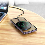 Load image into Gallery viewer, BOROFONE BQ36 Juniper Desktop Ultra-Thin Wireless Fast Charger - Black
