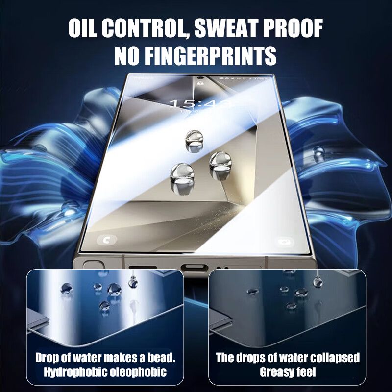 Samsung Galaxy LITO LT - D6 Ultra Thin Tempered Glass Protector - Clear