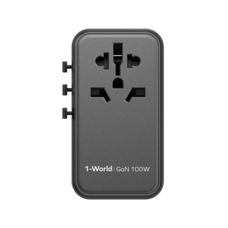 Momax 1-World (100W) GaN PD (4-Port) USB Type-C Charger / AC Plug / Travel Adapter