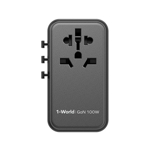 Momax 1-World (100W) GaN PD (4-Port) USB Type-C Charger / AC Plug / Travel Adapter