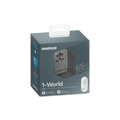 Momax 1-World (65W) GaN PD (5-Port) USB Type-C Charger / AC Plug / Travel Adapter