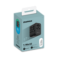 Momax 1-World 17W 3-port AC Travel Adapter