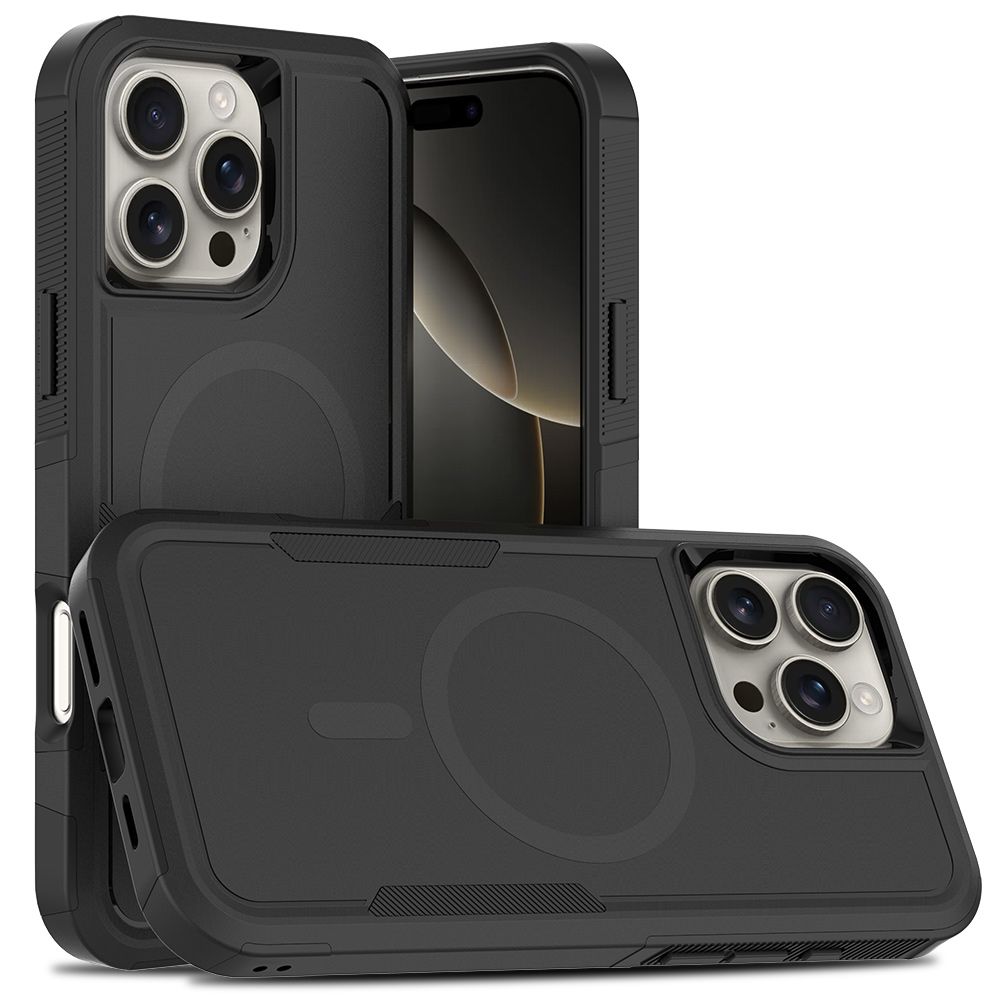 iPhone 17 Pro BLACKTECH Commuter (MagSafe Compatible) - Black