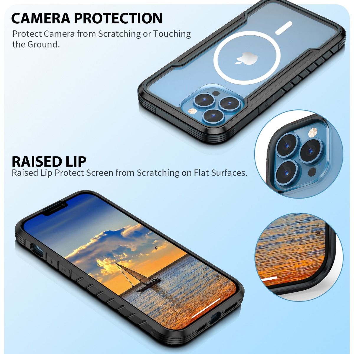iPhone 17 Pro BLACKTECH Defense Shield Aluminum Alloy (MagSafe Compatible)