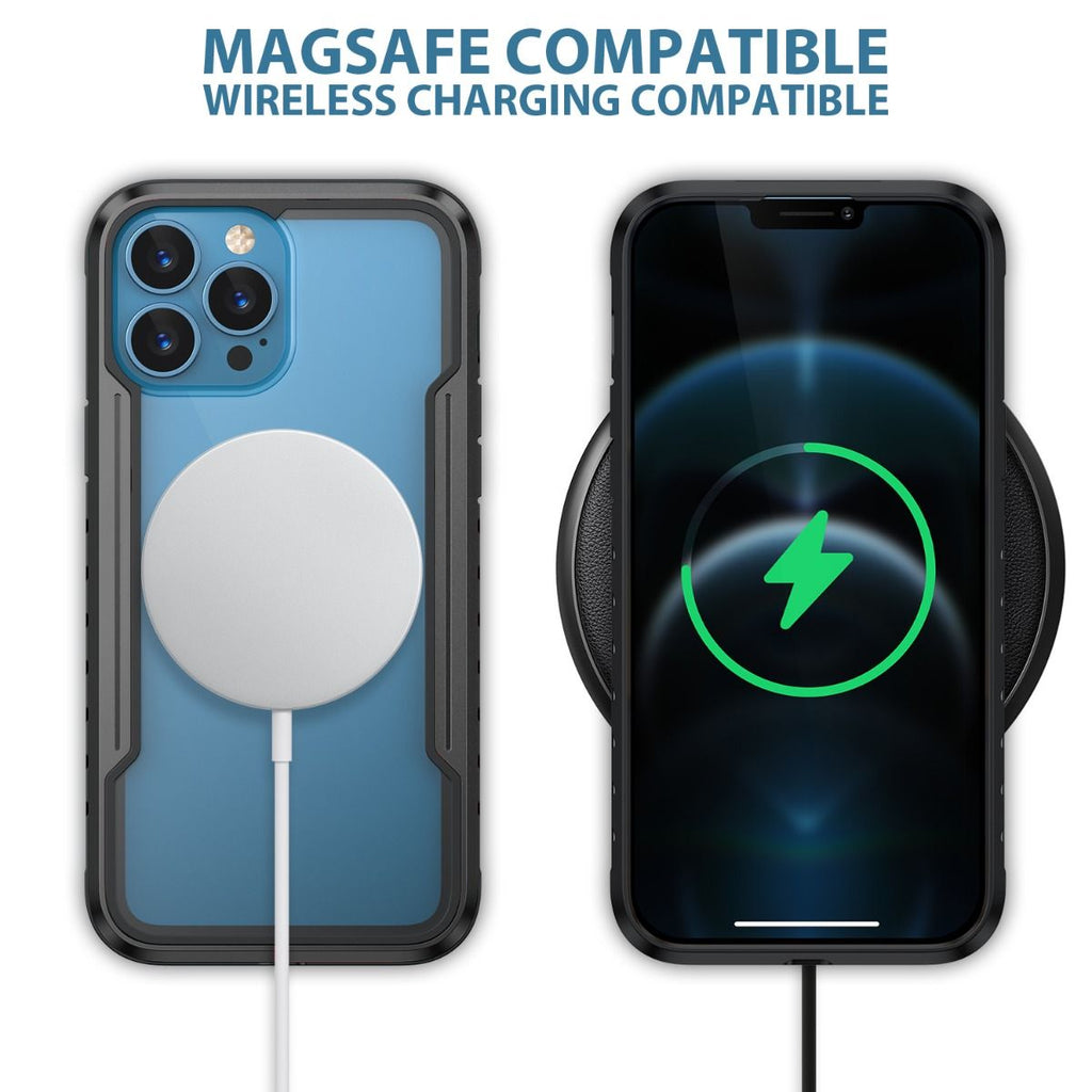 iPhone 17 BLACKTECH Defense Shield Aluminum Alloy (MagSafe Compatible)