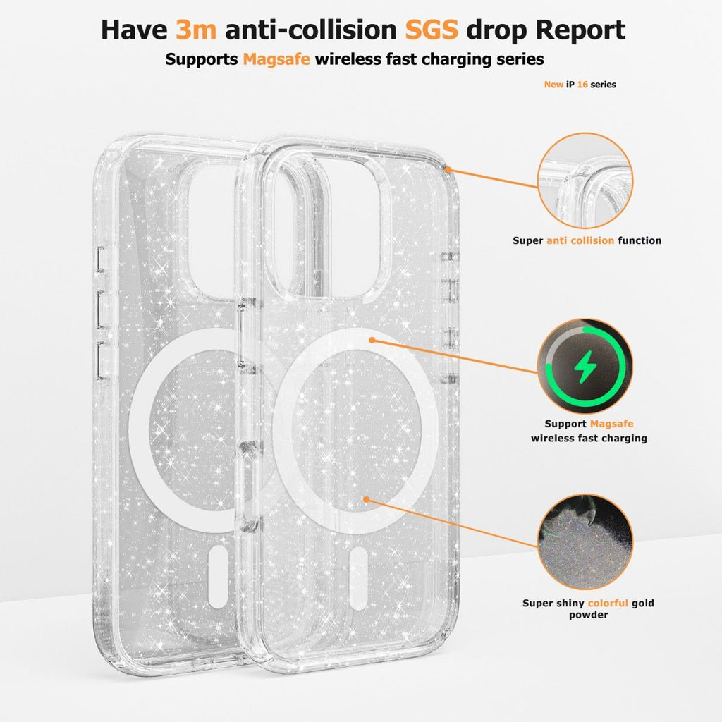 iPhone 17 Hybrid Symmetry Series Style Shockproof Case Cover with Magnetic Ring