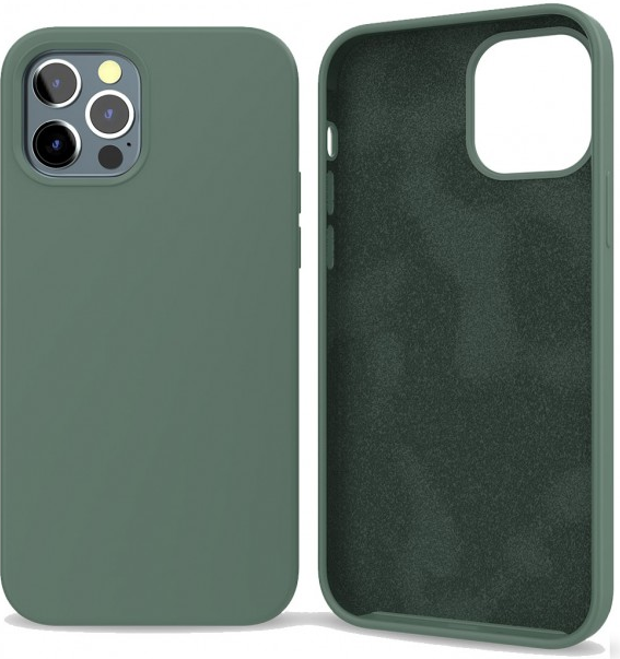 iPhone 17 Air BLACKTECH Soft Feeling With Soft Micro Fiber Liquid Silicone Shockproof Phone Case