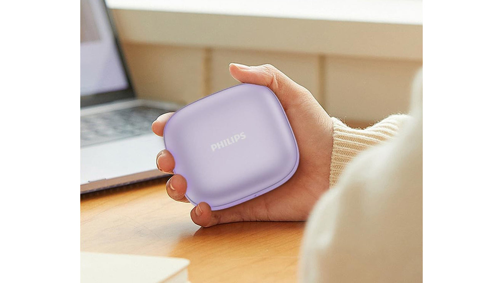 Philips DLP2136VP Rechargeable Hand Warmer w/ Power Bank 5200 MAh
