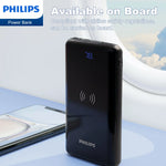 Load image into Gallery viewer, Philips Wireless 10,000mAh Power Bank (DLP9520C)
