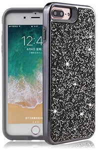 Samsung Galaxy S Dual Layer TPU PC Hybrid Rhinestones Glitter Bling Diamond Phone Case