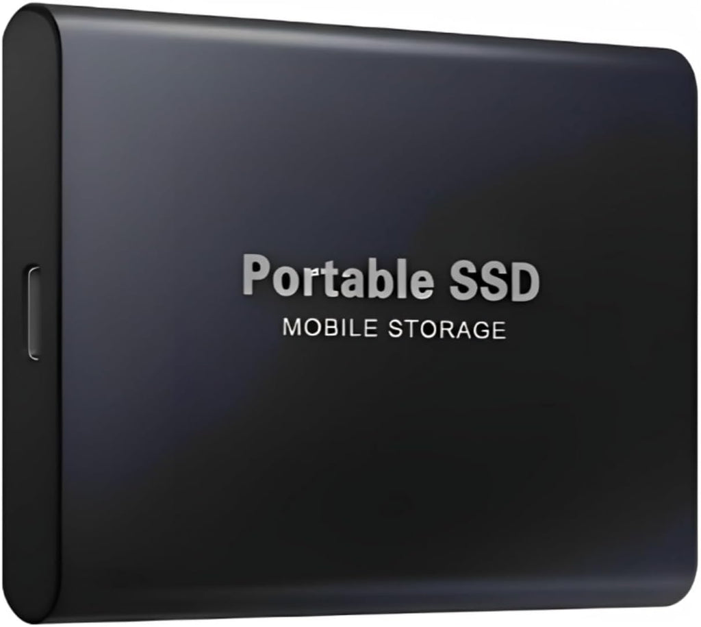 Portable SSD External Hard Drive High-Speed Compatible with Windows, Mac, Android, PS5, and PC