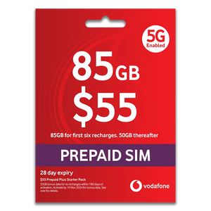 Vodafone 5G Prepaid Plus Starter Pack