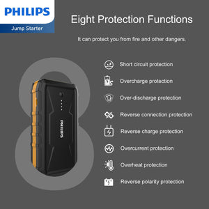 Philips Portable Car Battery Jump Starter