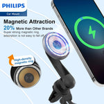 Load image into Gallery viewer, Philips 15W Qi Fast Wireless Car Charger Phone Mount (DLK3525Q)
