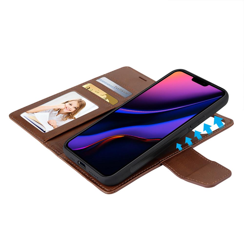 iPhone 17 Pro Hanman Detachable Leather Magnetic Wallet Case Cover