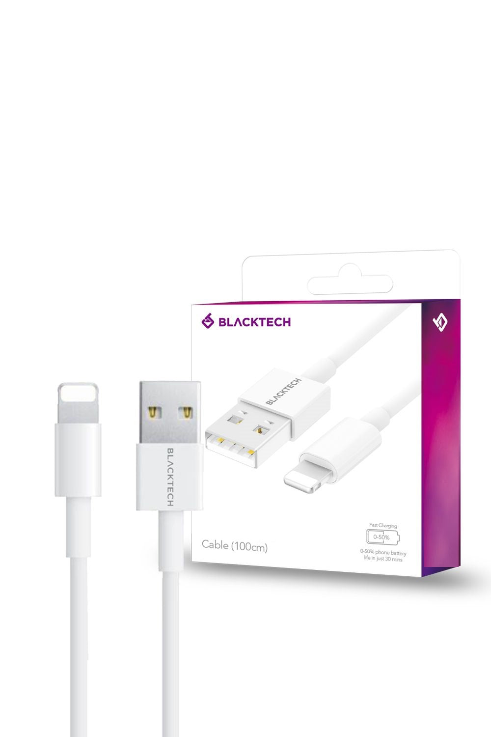 Blacktech Cable Charge Data Lighting Usb C Micro Type Durable Quick Sync