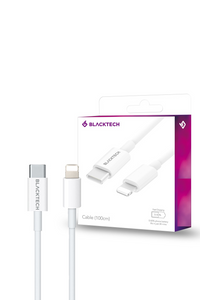 Blacktech Cable Charge Data Lighting Usb C Micro Type Durable Quick Sync