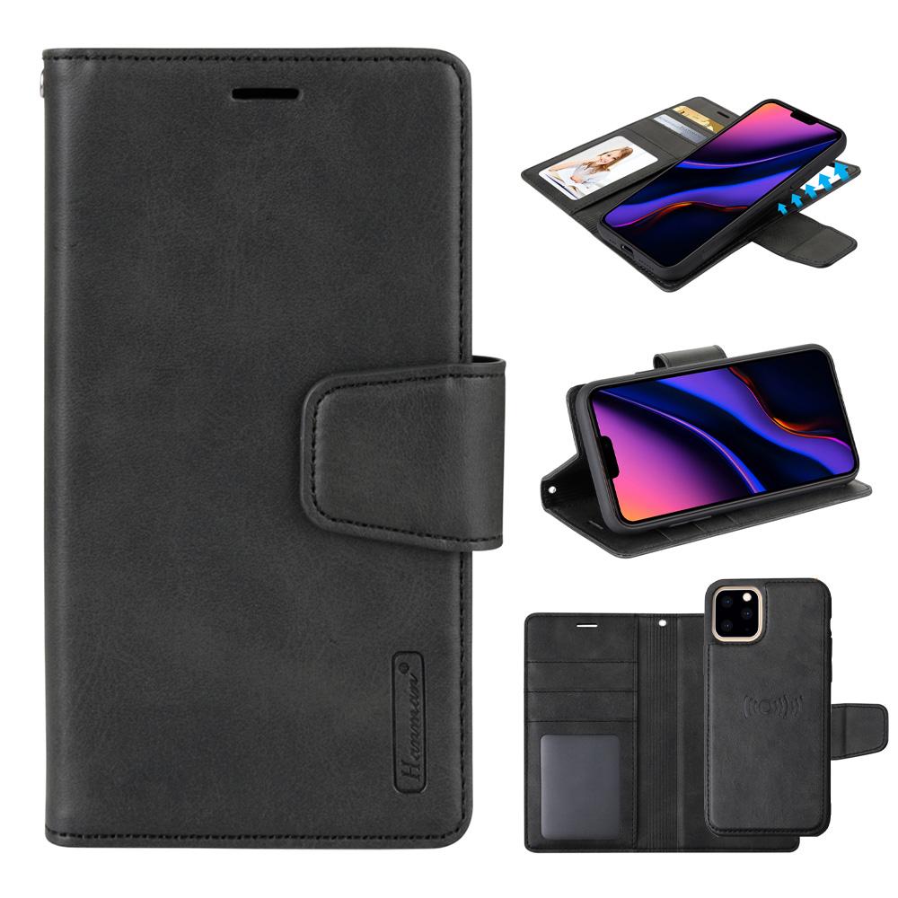 iPhone 17 Hanman Detachable Leather Magnetic Wallet Case Cover